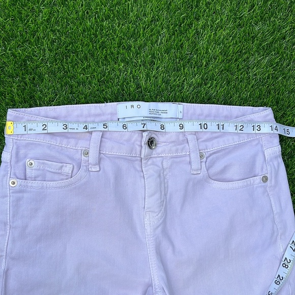 IRO Skinny Low Rise Jeans size 27 - Picture 2 of 8